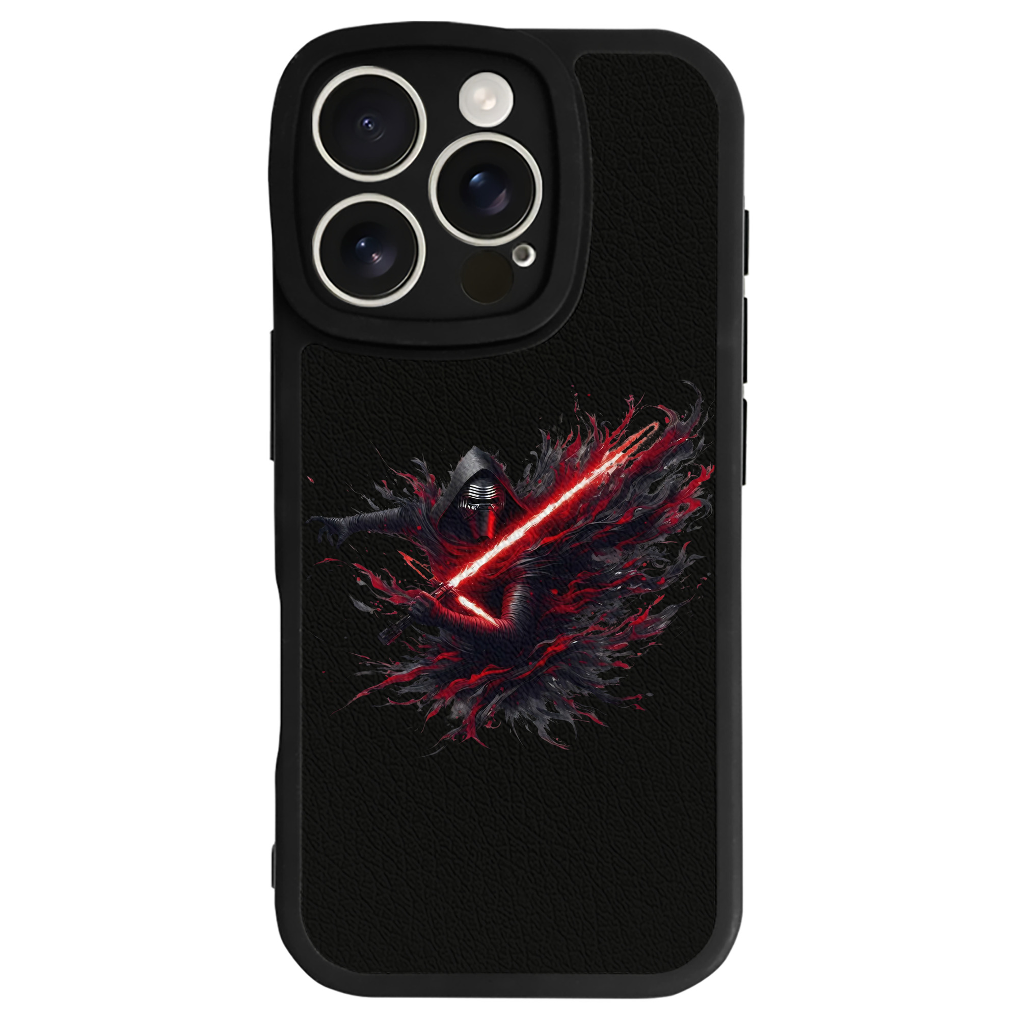 （画像用） スター・ウォーズ Star Wars 【iPhone 16シリーズ対応】シリコンスマホケース（レザー調） 材質：シリコン